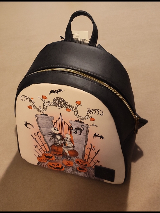 NWT!! Loungefly Nightmare Before Xmas Halloween Character Mini Backpack main image 5